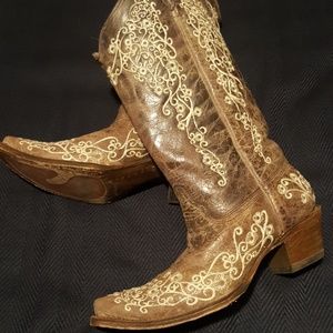 Corral embroidered boots